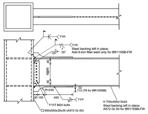 نمونه اتصالات مورد بررسی